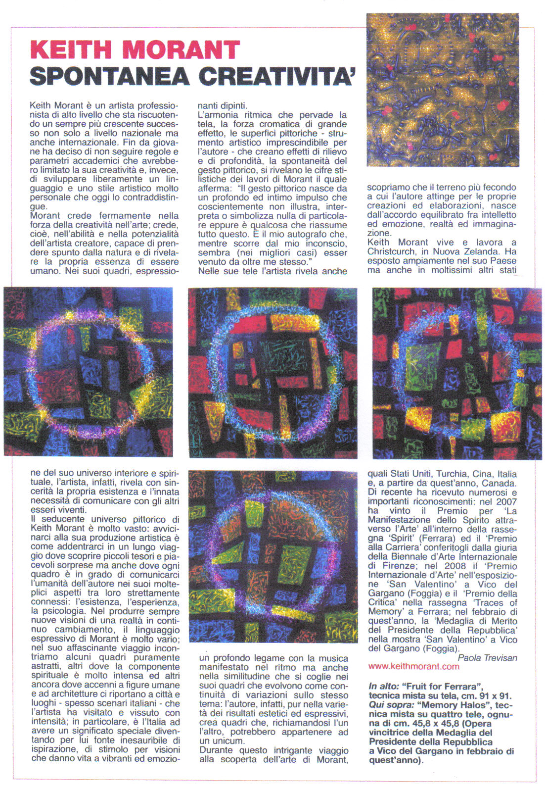 Keith Morant Spontanea Creativita