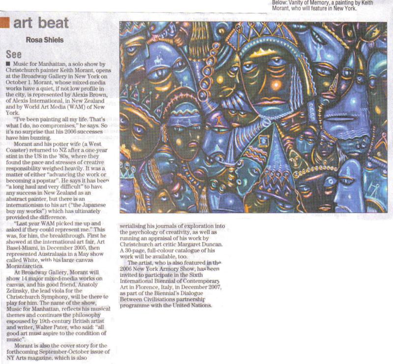 Art Beat, Christchurch Press