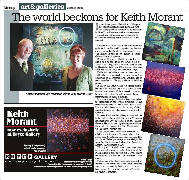 The world beckons for Keith Morant, Nor West News